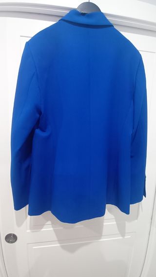 Americana Zara Azul Mujer
