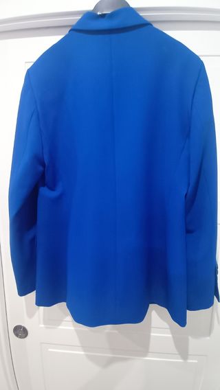 Americana Zara Azul Mujer
