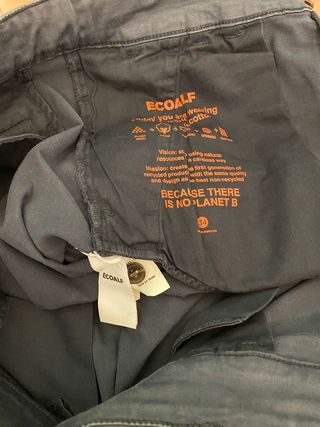 2 Bermudas Ecoalf, de la talla 34