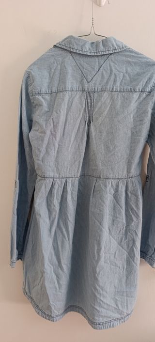 Vestido Vaquero Tommy Hilfiger Azul claro. 