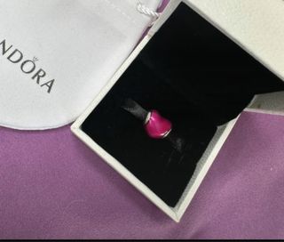 Pandora Corazón Rosa Ale S 925
