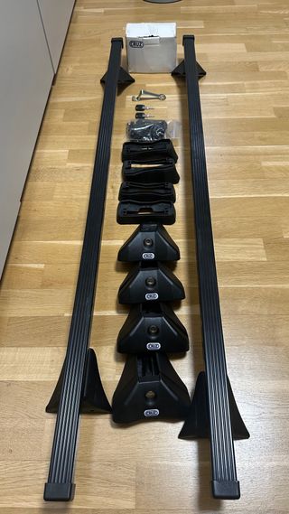 Barras portaequipajes Cruz para Mercedes Clase A