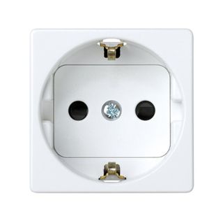 Enchufe Schuko Simón 27 Blanco