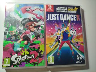 Splatoon 2 y just dance 2018