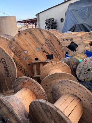 BOBINAS CARRETE MADERA CABLE CHILLPALET