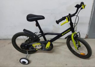 Bicicleta 16 con ruedines