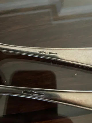 Cubiertos Plata meneses 1840