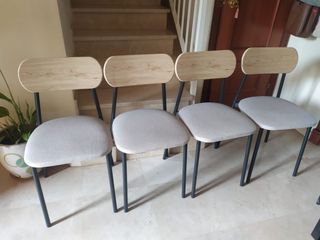 Conjunto comedor mesa y 4 sillas