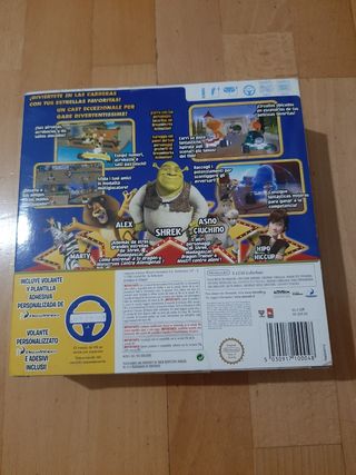 Dreamworks Super Star Kartz Wii + volante