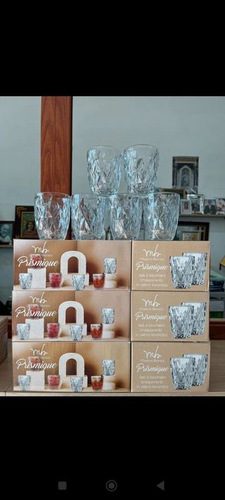 Set 6 Bicchieri Mastro Bianco Prismique
