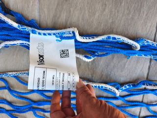 Red de seguridad azul. 10x1