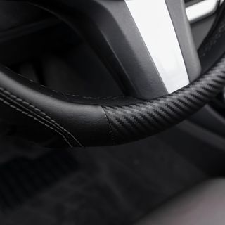 Funda Volante Coche 37-38cm Negro