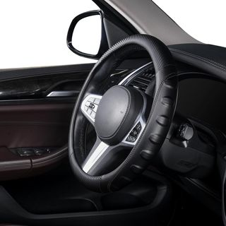 Funda Volante Coche 37-38cm Negro
