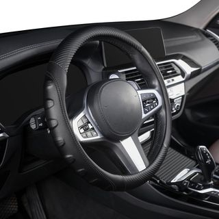 Funda Volante Coche 37-38cm Negro