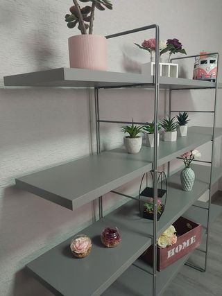 Estantería Metálica Gris