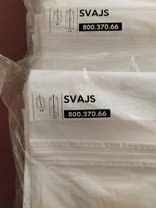 Fundas para ropa IKEA SVAJS