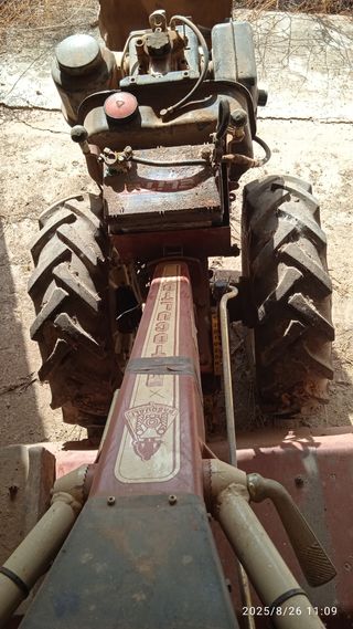 Motocultor 968AE con fresa