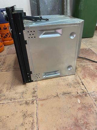 Placa de gas butano 4 fuegos + horno