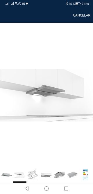 Campana Bosch Serie 4 60cm Filtrante