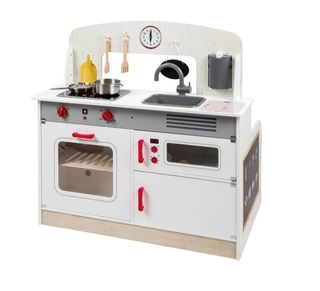 Cocina restaurante de madera
