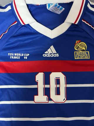 Camiseta Adidas Francia Mundial 98 Nº10