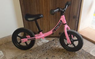 Bicicleta sin pedales rosa Sawyer