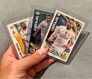 3 Cromos Dani Carvajal Real Madrid