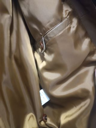 Chaqueta de ante marrón talla 54