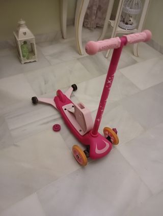 Patín infantil rosa