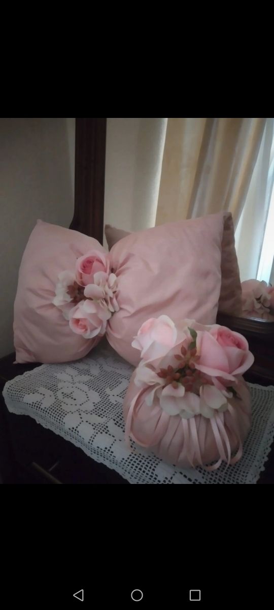 Cuscini decorativi rosa