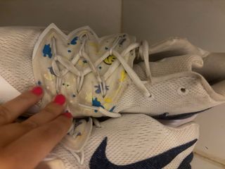 Botas de Baloncesto Nike Blancas