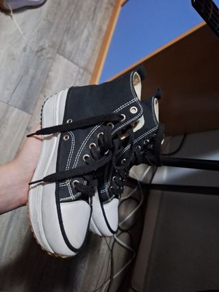 Zapatillas Converse negras talla 38