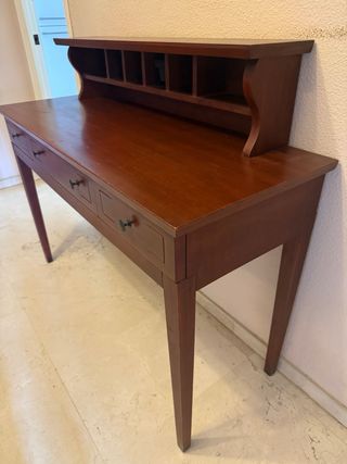 Mueble recibidor de madera