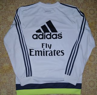 Sudadera Real Madrid Adidas Blanca 