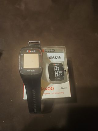 Polar M400 Reloj Deportivo Negro AVERIADO
