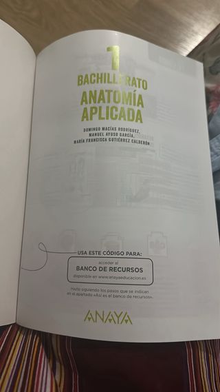 Anatomía Aplicada.