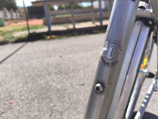 Bicicleta Specialized plateada