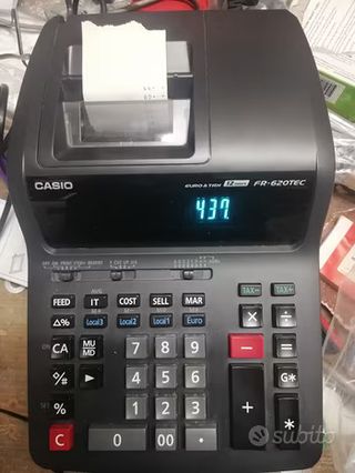 Calcolatrice da tavolo Casio FR-620TEC