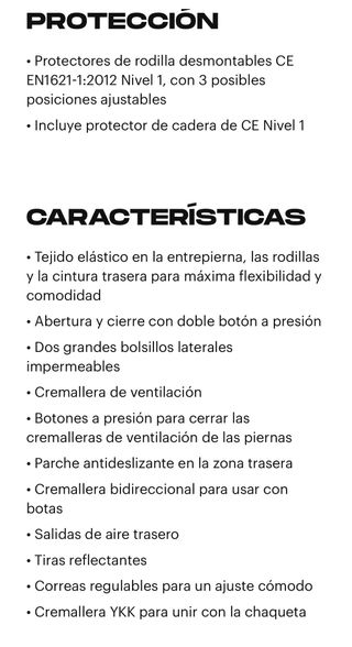 Pantalón Moto Cordura LS2 TRAVEL Talla L