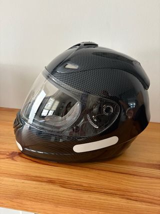 Casco Moto Ride Talla XL Negro Carbono