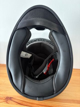 Casco Moto Ride Talla XL Negro Carbono