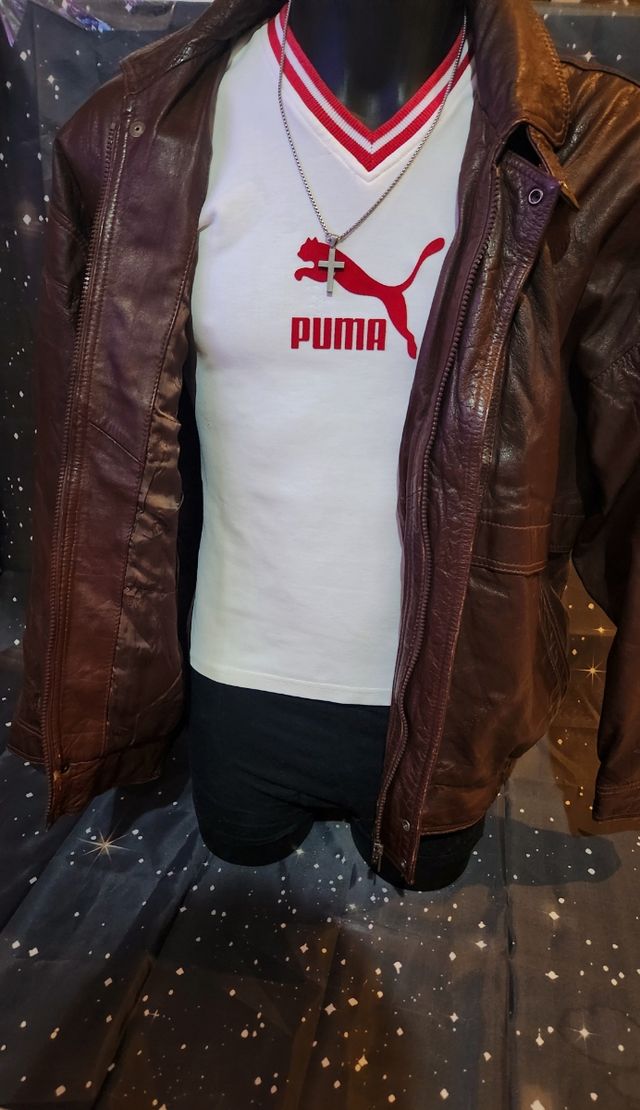 Giacca Pelle Vintage Marrone XL