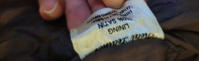 Giacca Pelle Vintage Marrone XL