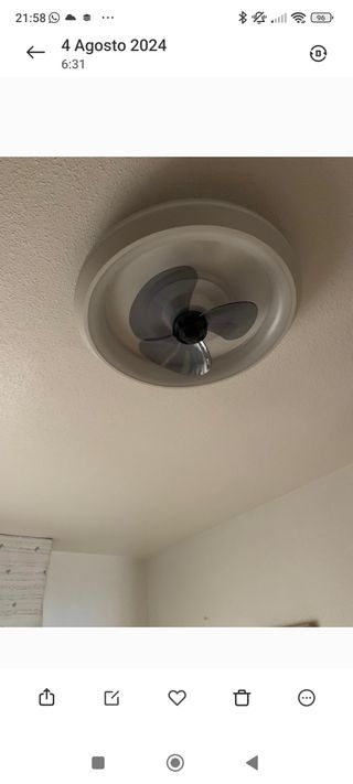 Lámpara Ventilador de Techo