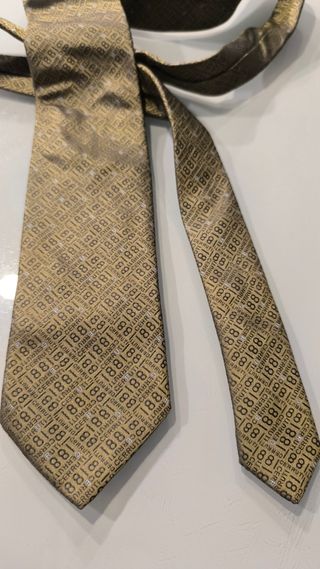 Corbata Cerruti 1881 verde oliva, verde, azul