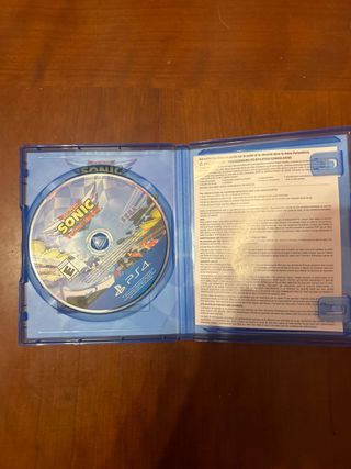 Juego de la pley 4 sonic 