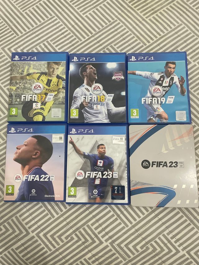 Lote de 5 Juegos FIFA PS4