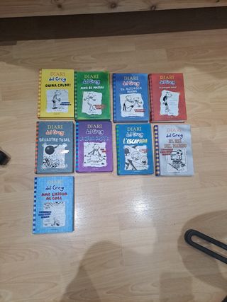 Libros Diari del Greg en catalan