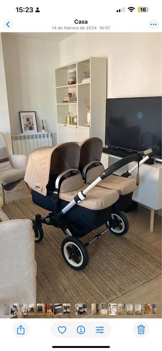 Bugaboo Donkey Doble Beige
