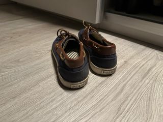 Zapatos náuticos Polo Ralph Lauren azul